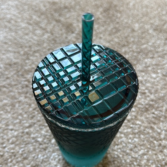 Starbucks Teal Tumbler with Straw - Picture 3 of 4